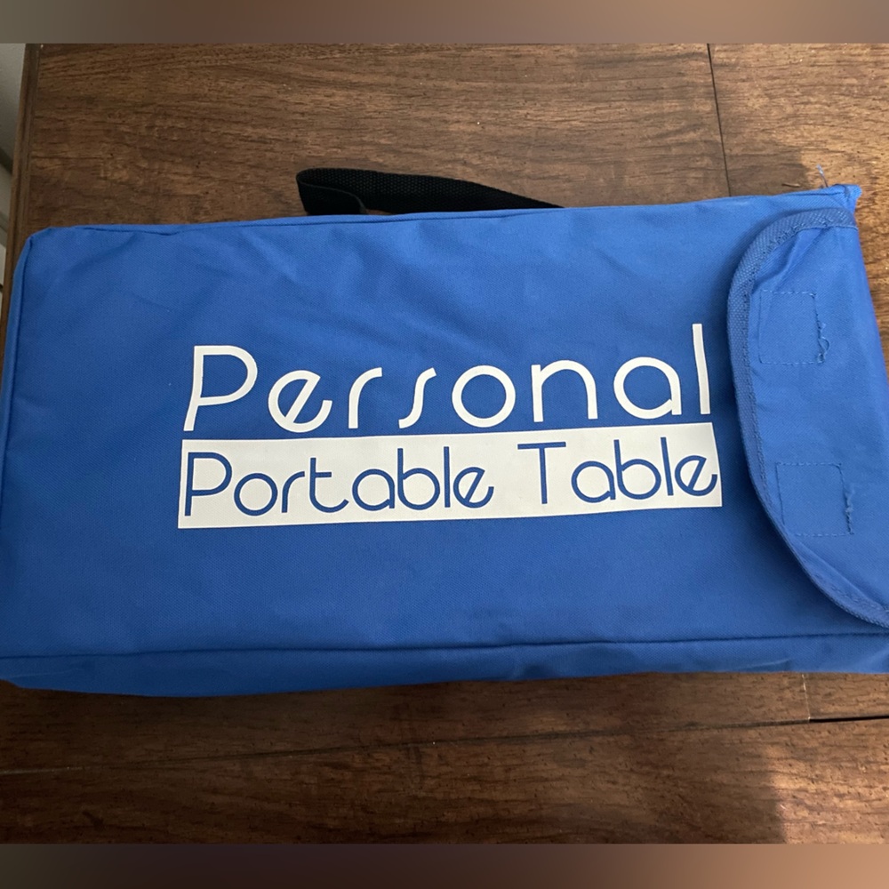 Foldable portable side table